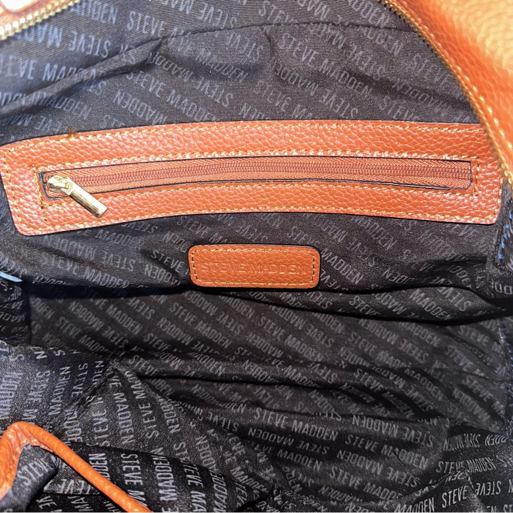 STEVE MADDEN NWT SHOULDER BAG D0324125 COGNAC BVOL - Picture 9 of 16